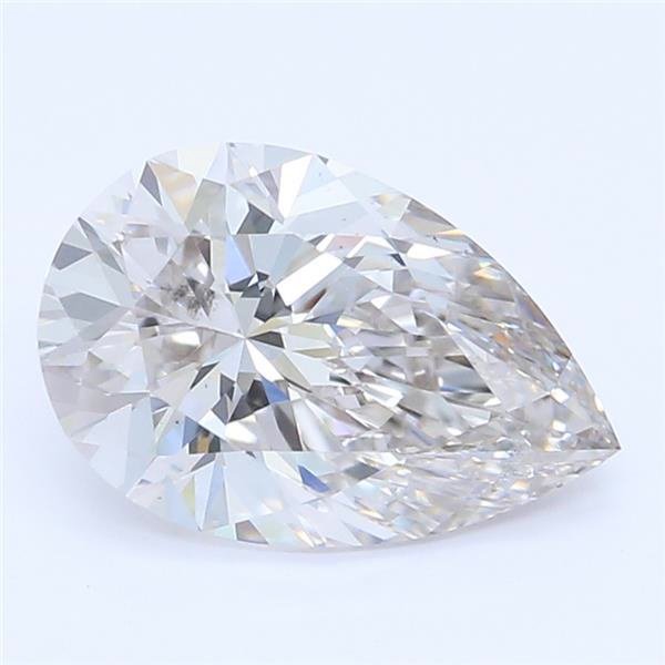 0.91ct H VS2 Rare Carat Ideal Cut Pear Lab Grown Diamond