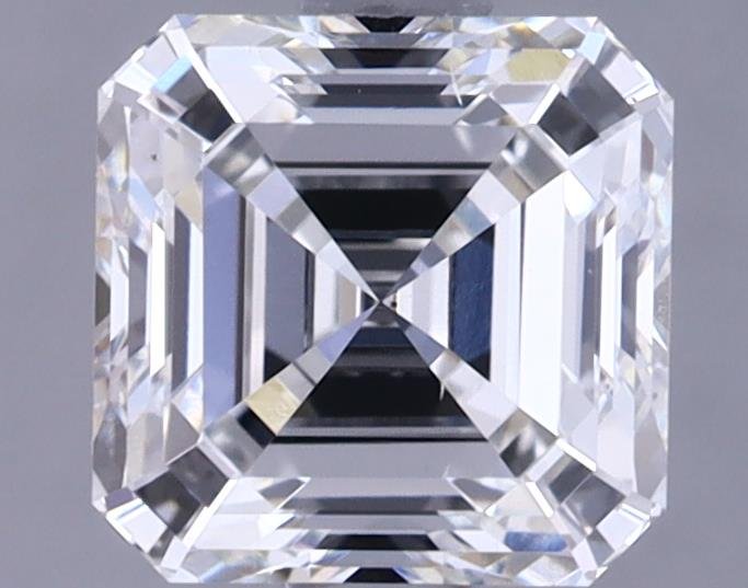 1.27ct F VS1 Rare Carat Ideal Cut Asscher Lab Grown Diamond