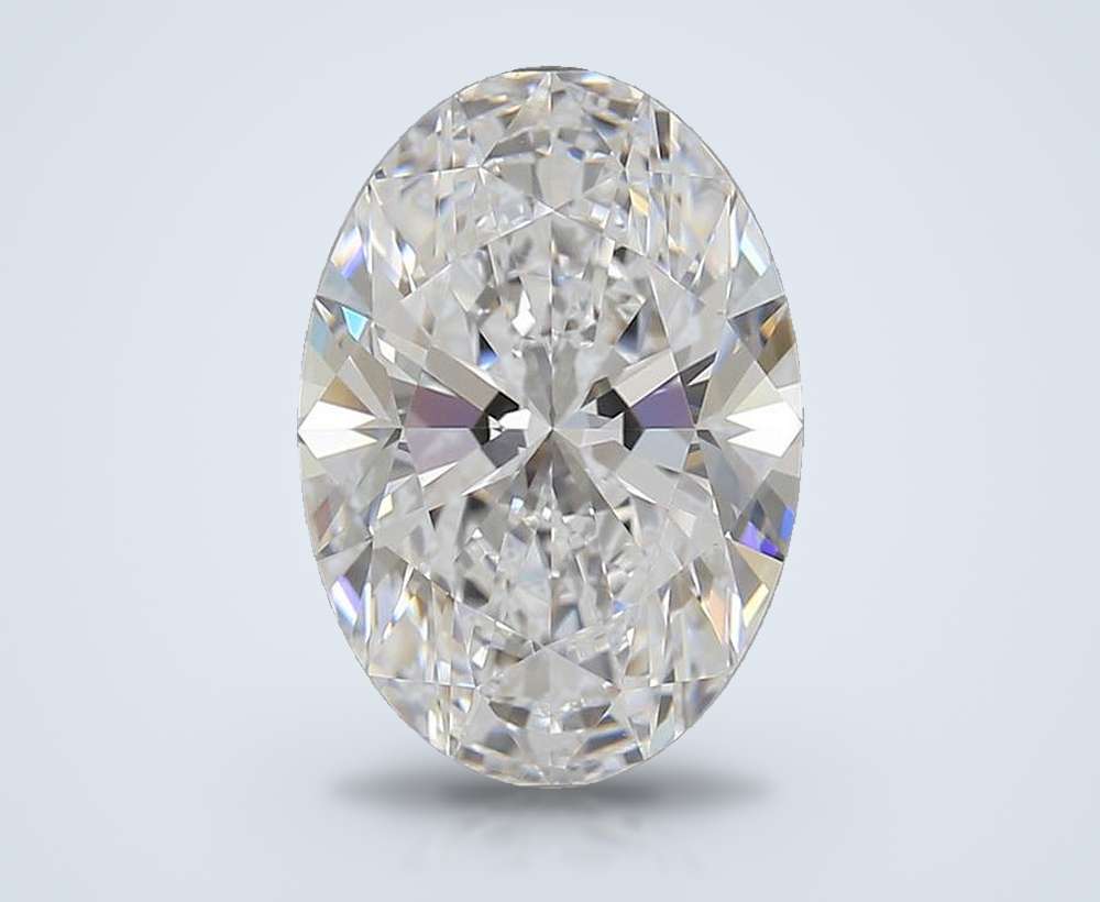3.81 Carat Oval Lab Diamond