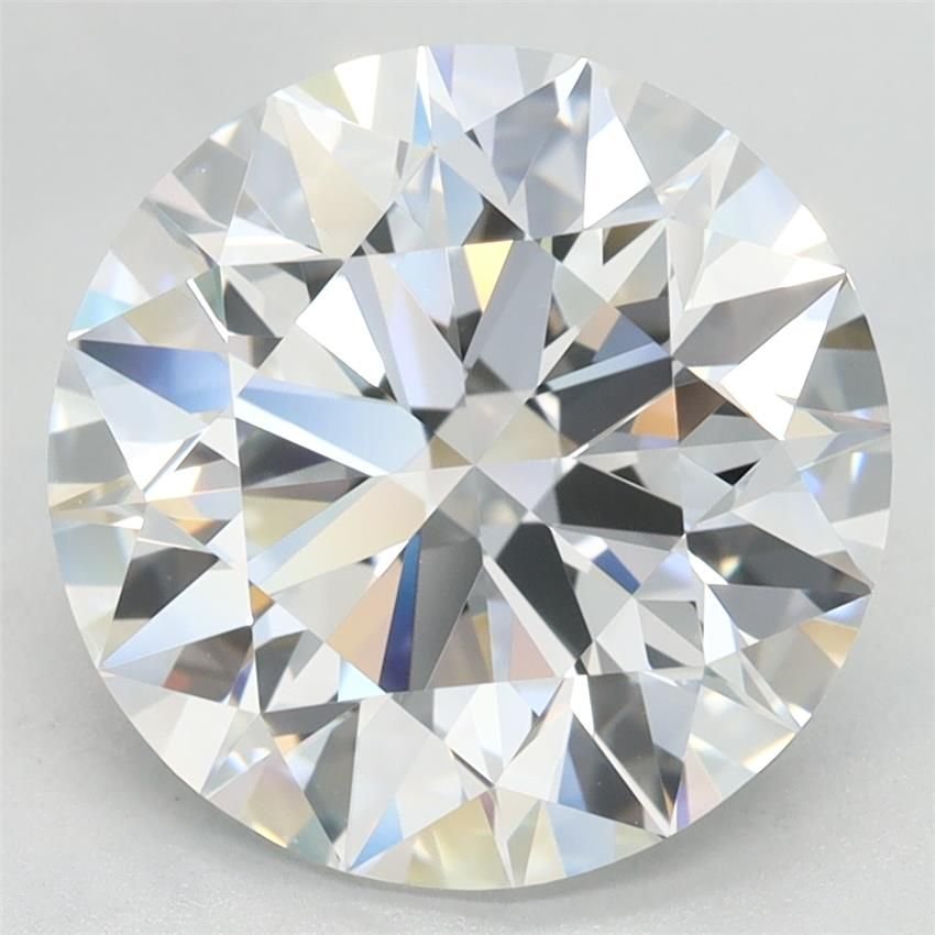 4.22ct D VVS1 Rare Carat Ideal Cut Round Lab Grown Diamond