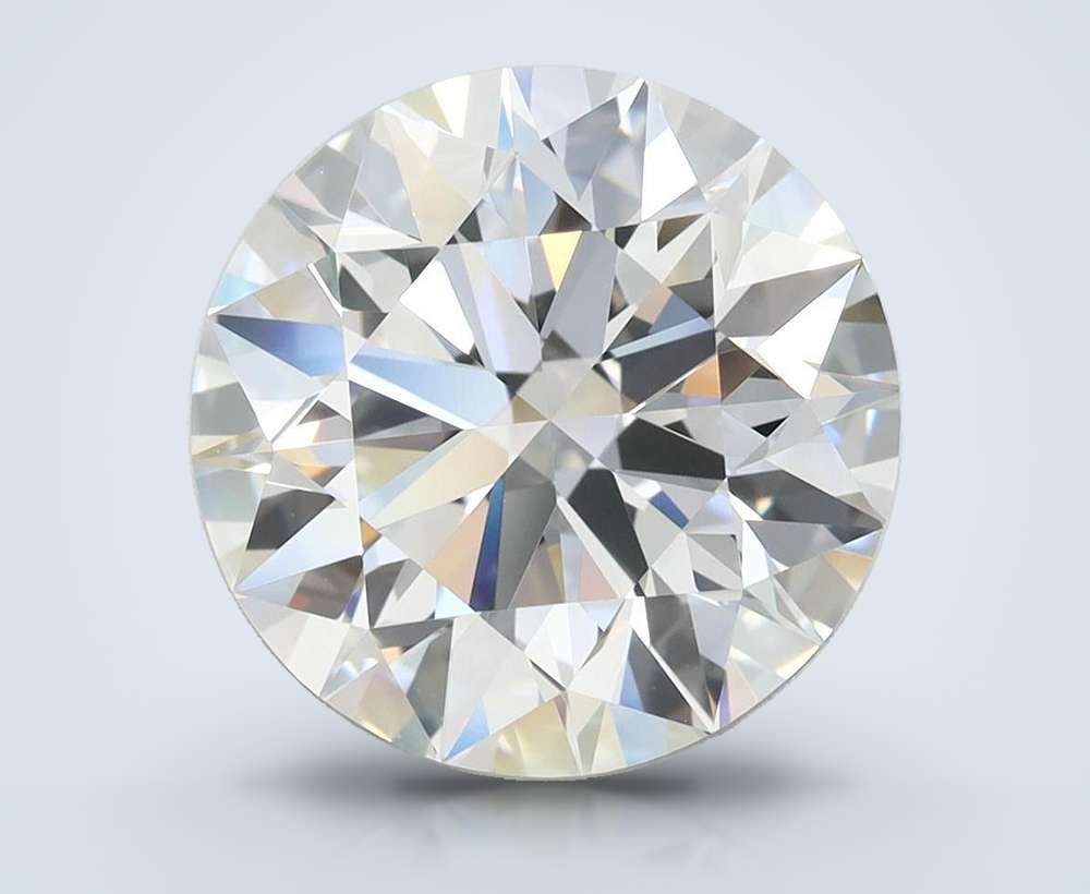 4.22 Carat Round Lab Diamond