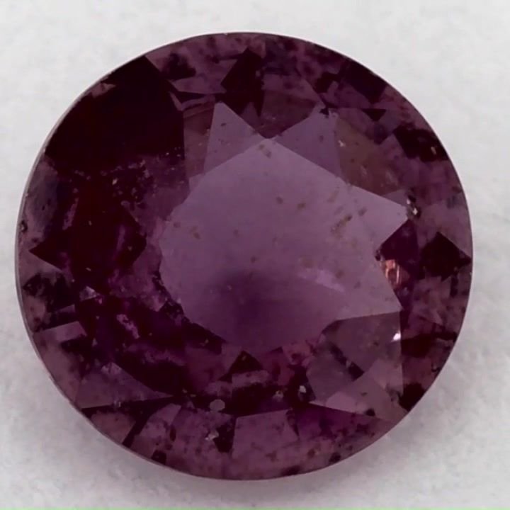 1.54 Carat Pink Round Sapphire