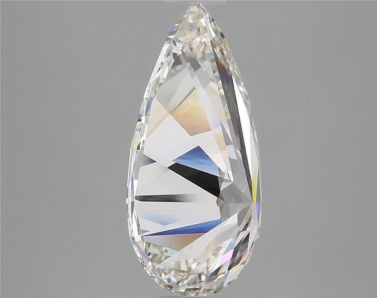 3.55ct H VS1 Rare Carat Ideal Cut Pear Lab Grown Diamond