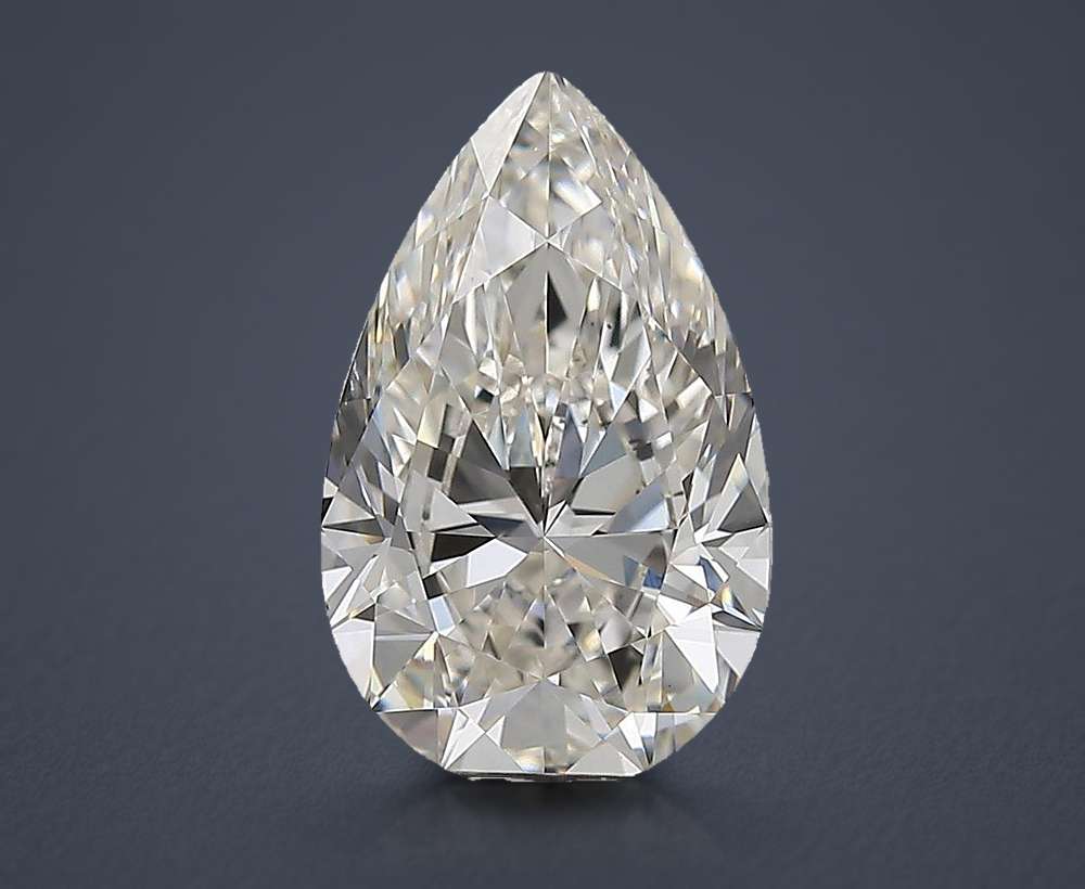 3.01 Carat Pear Natural Diamond