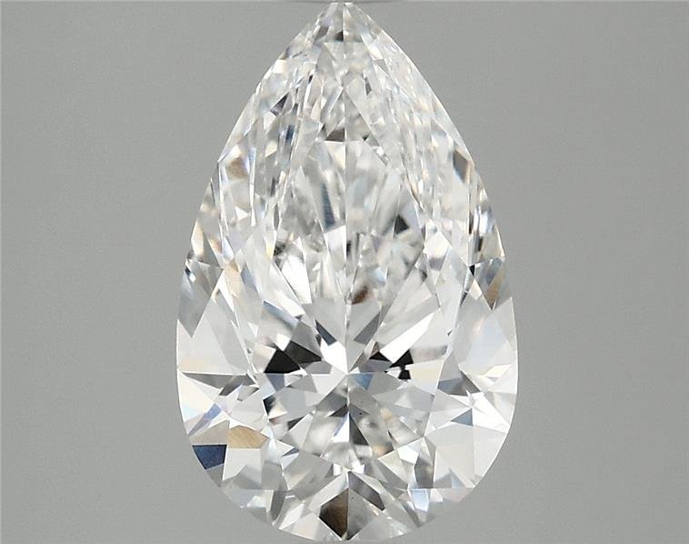 3.00 Carat Pear Lab Diamond