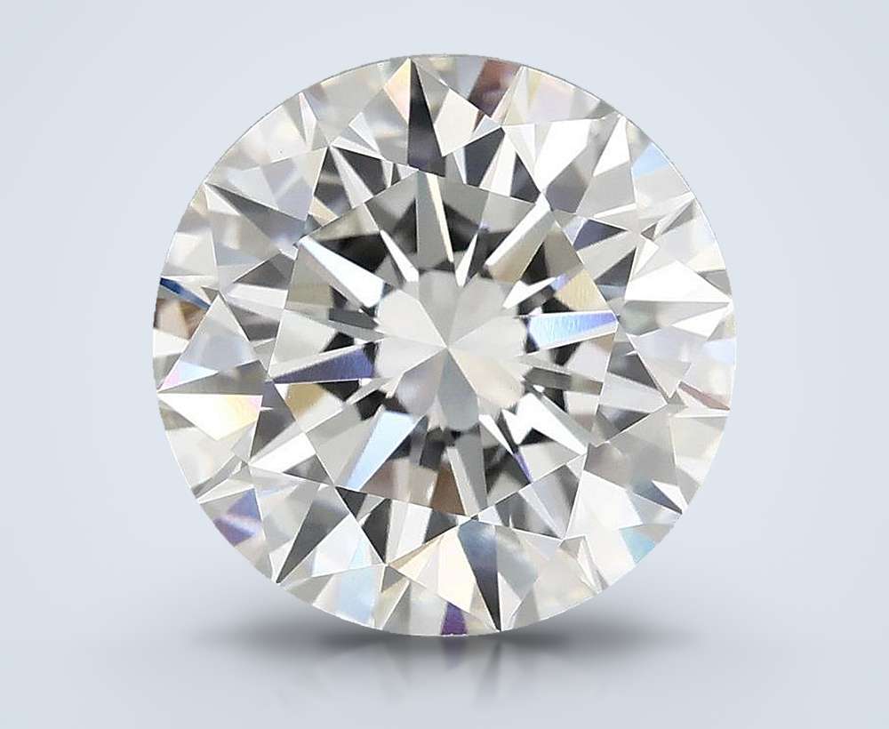 4.60 Carat Round Lab Diamond