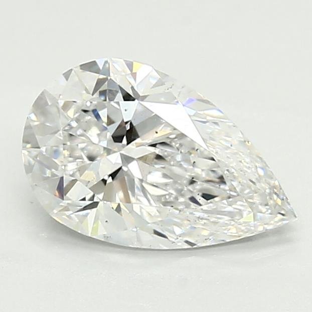 1.23ct E VS2 Rare Carat Ideal Cut Pear Lab Grown Diamond