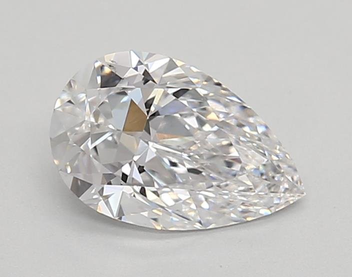 0.92ct D VS2 Rare Carat Ideal Cut Pear Lab Grown Diamond
