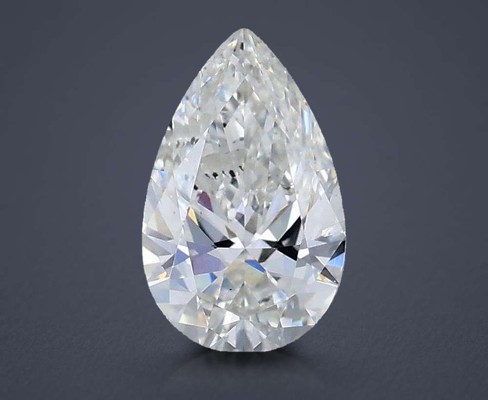 1.00 Carat Pear Lab Diamond