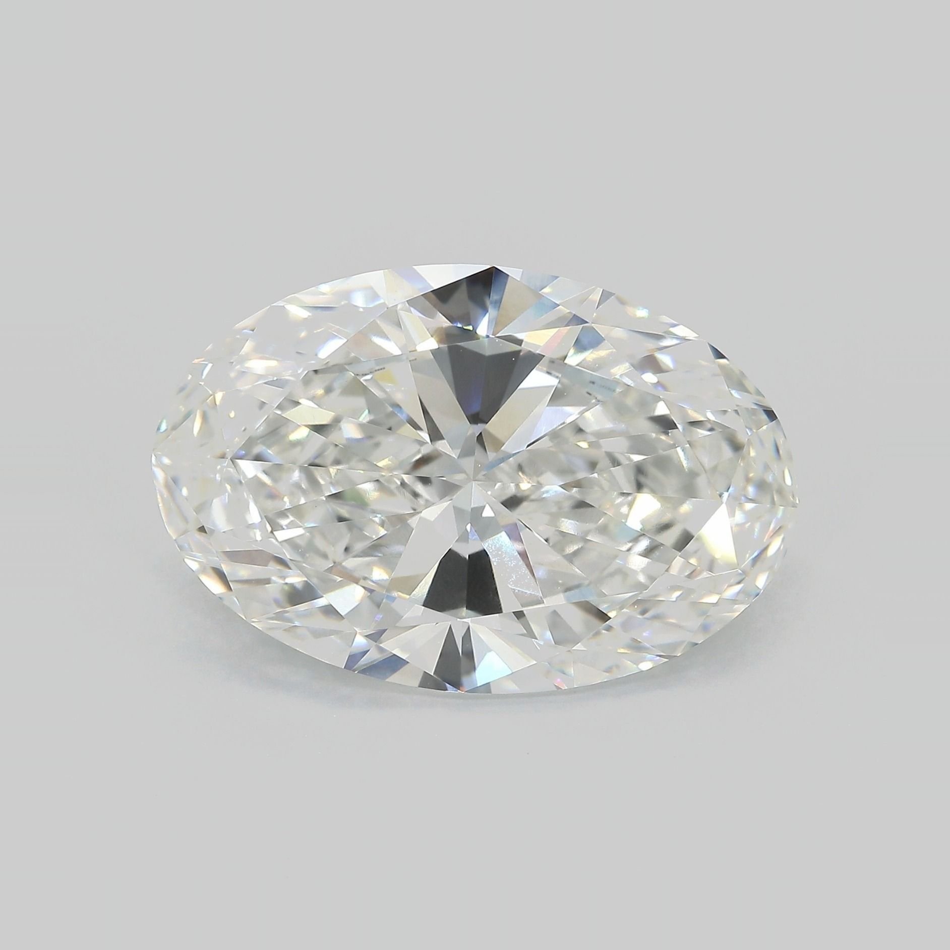 15.11ct G VVS2 Very Good Cut Oval Lab Grown Diamond