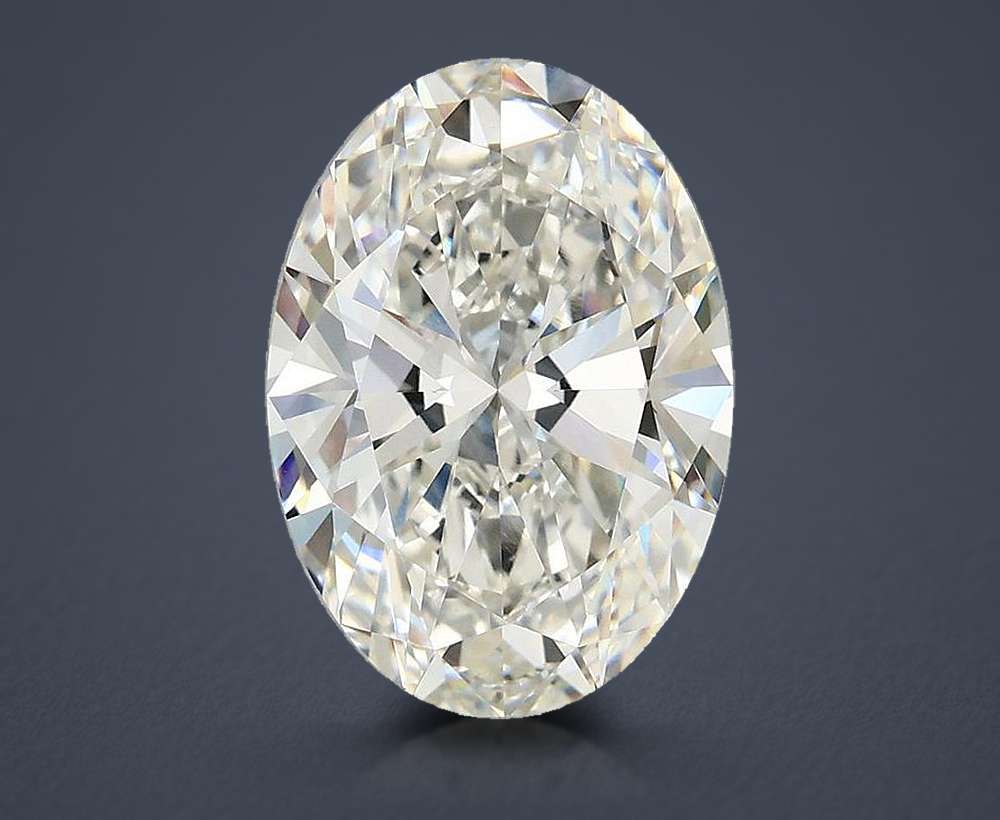 3.73 Carat Oval Lab Diamond