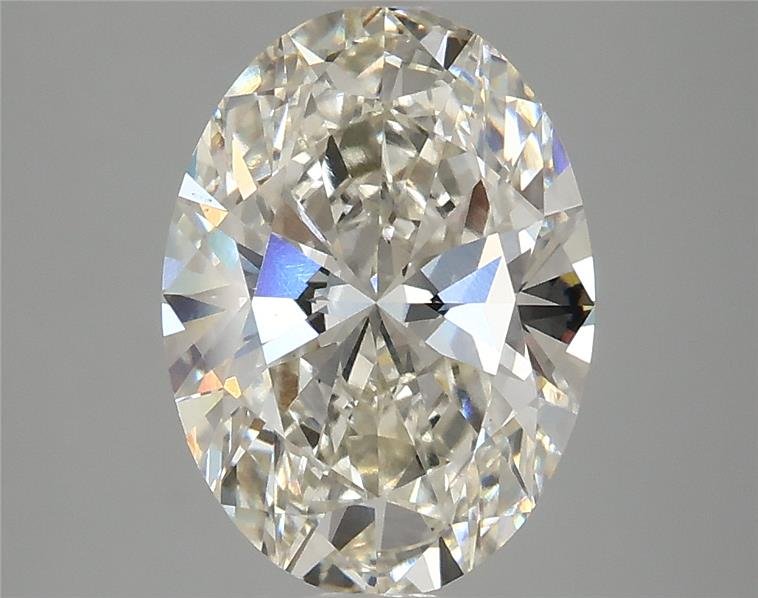 2.89ct I VS1 Rare Carat Ideal Cut Oval Lab Grown Diamond