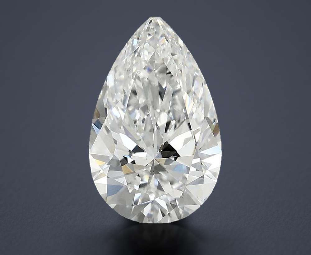 2.10 Carat Pear Lab Diamond
