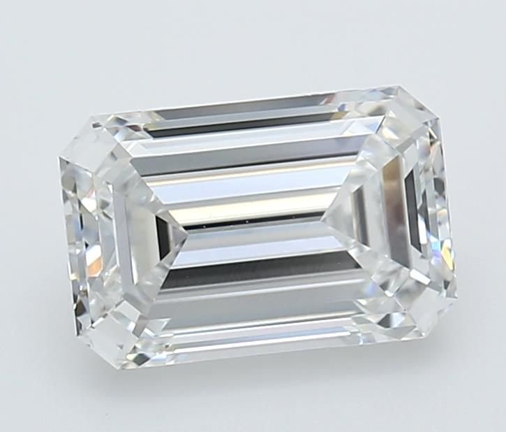 2.08ct D VS1 Rare Carat Ideal Cut Emerald Lab Grown Diamond