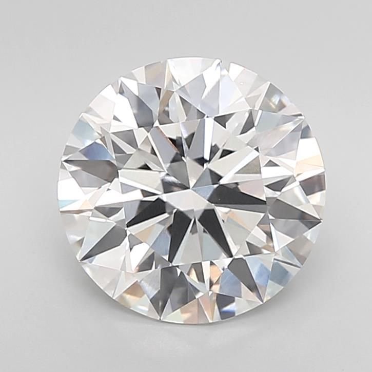 4.03ct E VVS2 Rare Carat Ideal Cut Round Lab Grown Diamond