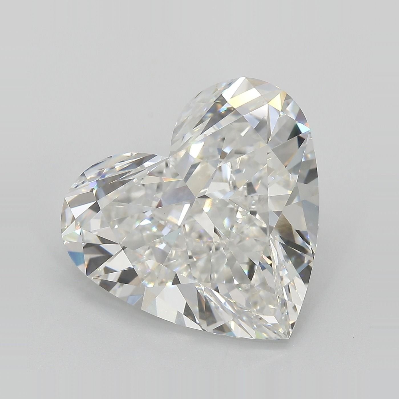 10.17ct F VS1 Very Good Cut Heart Lab Grown Diamond