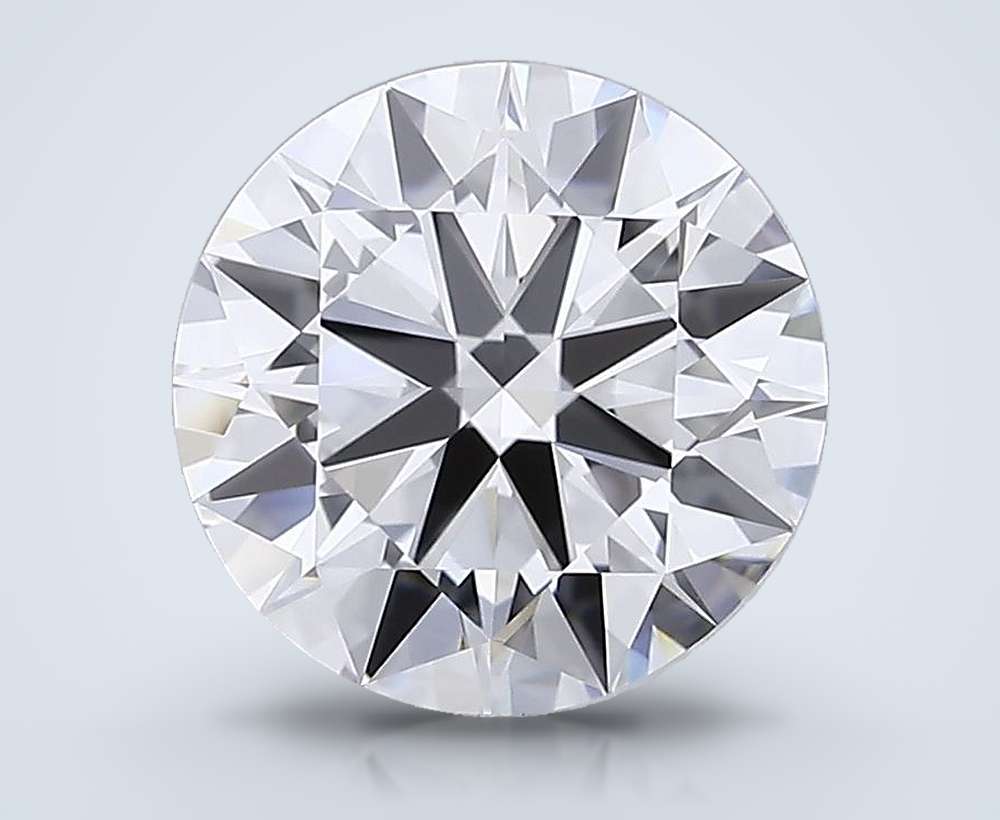 5.76 Carat Round Lab Diamond