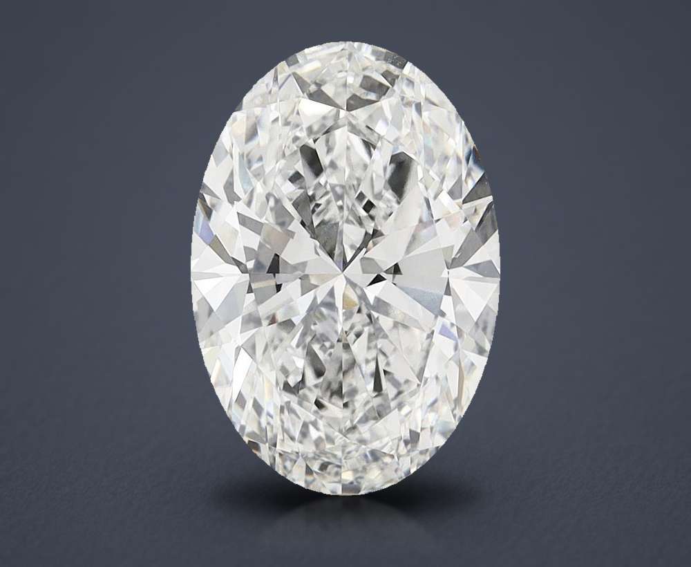 9.49 Carat Oval Lab Diamond