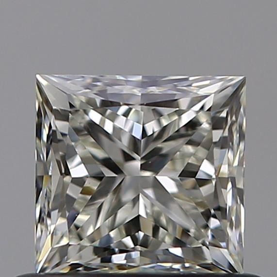 0.61ct J VVS2 Very Good Cut Princess Diamond