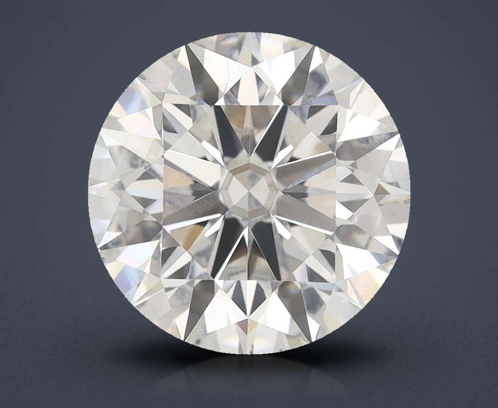 5.55 Carat Round Lab Diamond