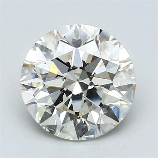 1.72ct K SI1 Rare Carat Ideal Cut Round Diamond