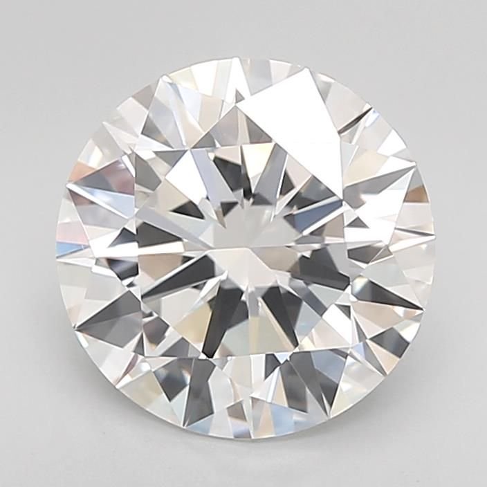 2.78ct E VVS2 Rare Carat Ideal Cut Round Lab Grown Diamond