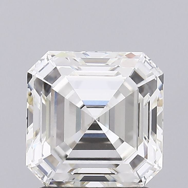 1.66ct H VVS2 Rare Carat Ideal Cut Asscher Lab Grown Diamond