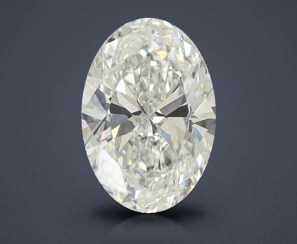 5.06 Carat Oval Lab Diamond