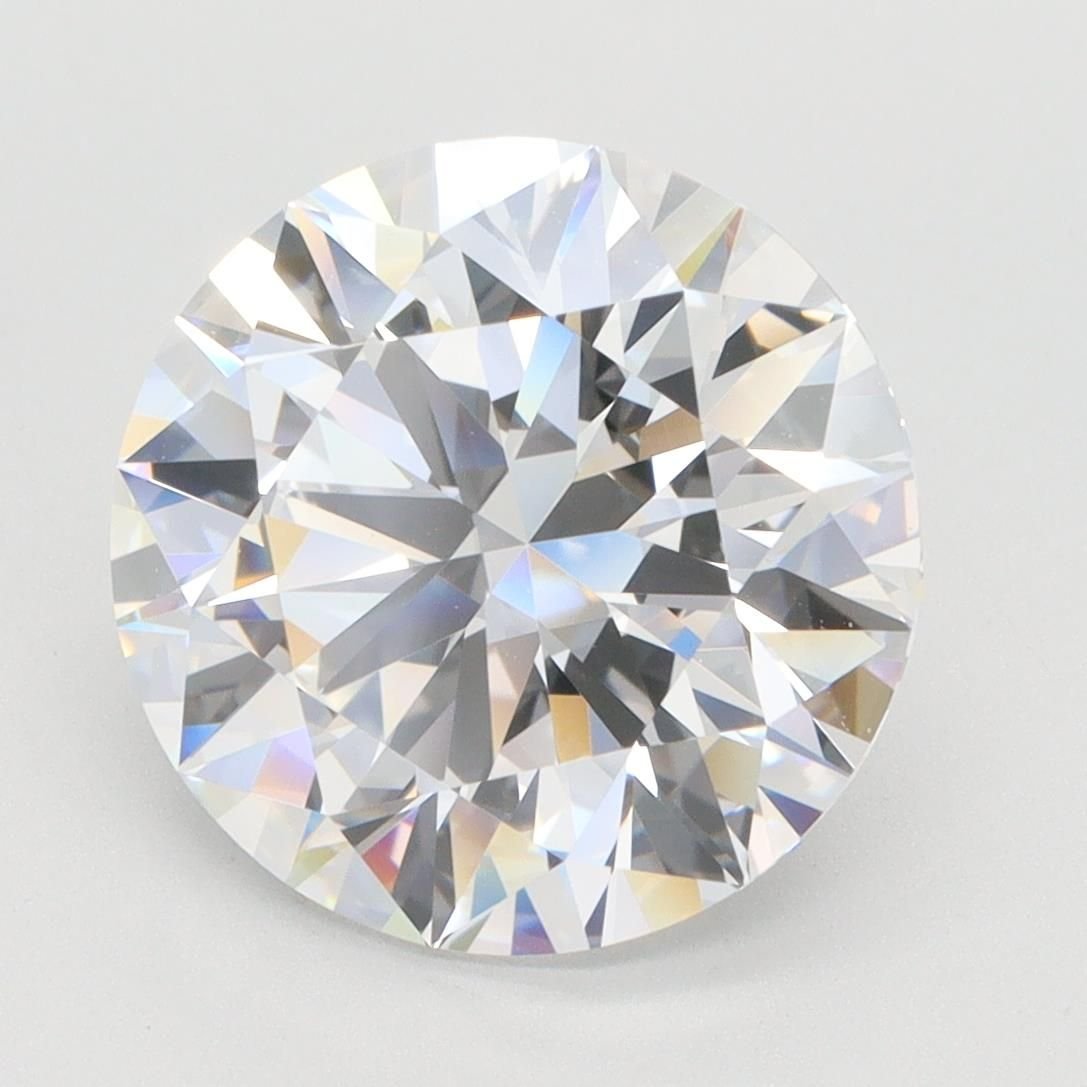 5.01ct E IF Rare Carat Ideal Cut Round Lab Grown Diamond