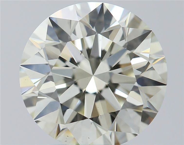 2.55ct K VS1 Rare Carat Ideal Cut Round Diamond