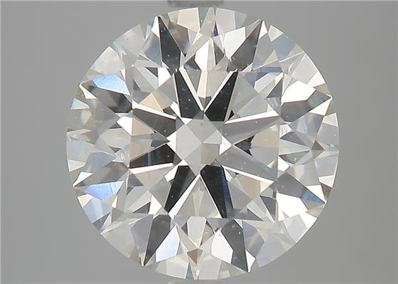 3.62ct J VS2 Rare Carat Ideal Cut Round Diamond