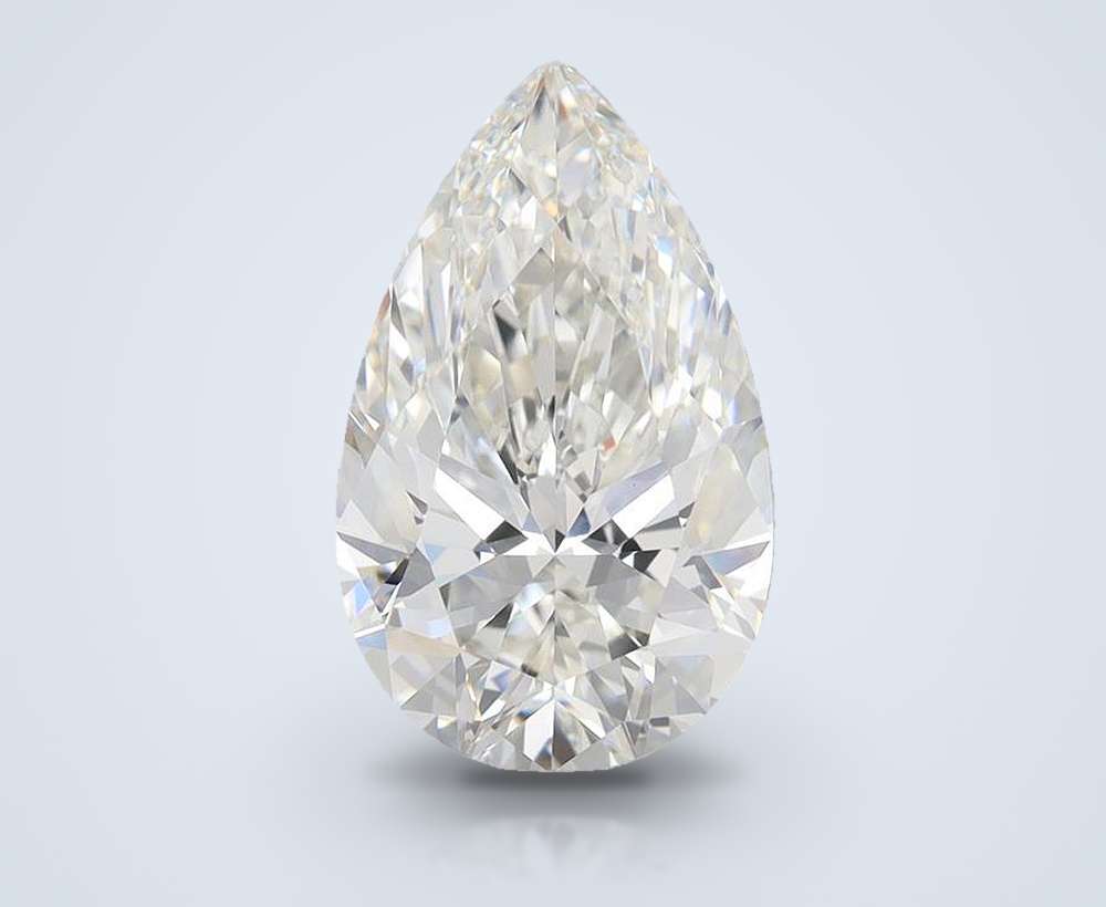 4.24 Carat Pear Lab Diamond