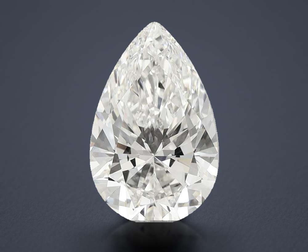3.02 Carat Pear Lab Diamond