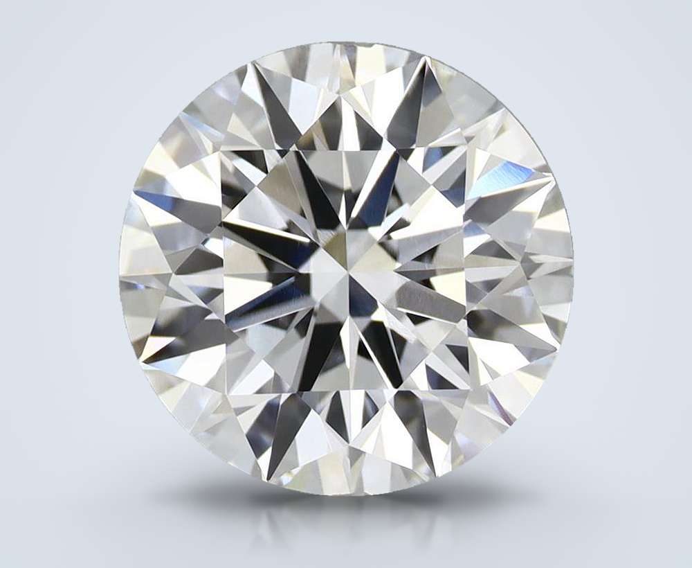 4.66 Carat Round Lab Diamond