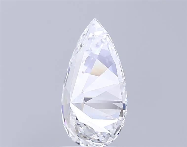 3.01ct F VS1 Rare Carat Ideal Cut Pear Lab Grown Diamond