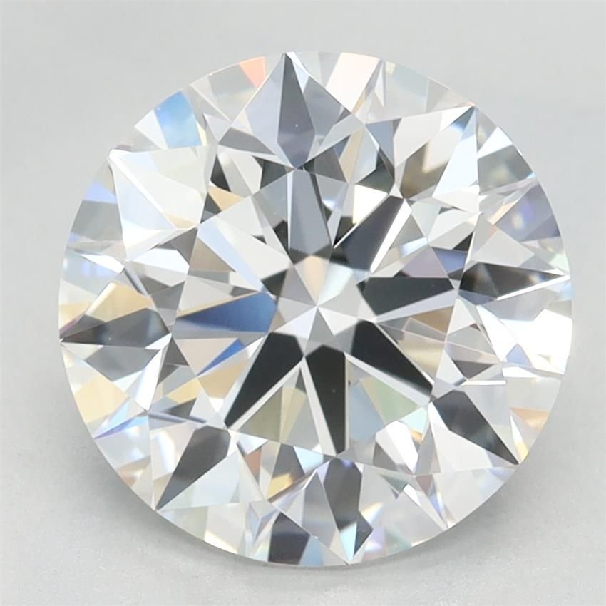 2.72ct D VVS1 Rare Carat Ideal Cut Round Lab Grown Diamond