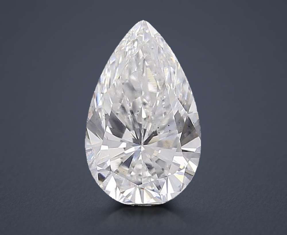 0.71 Carat Pear Lab Diamond