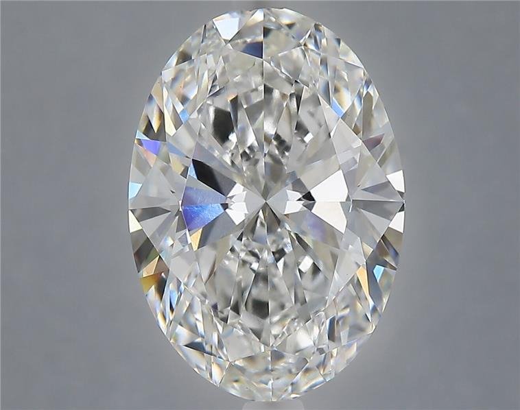 5.86 Carat Oval Lab Diamond