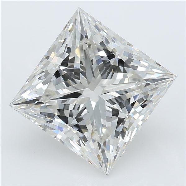 3.38ct I VS1 Rare Carat Ideal Cut Princess Lab Grown Diamond