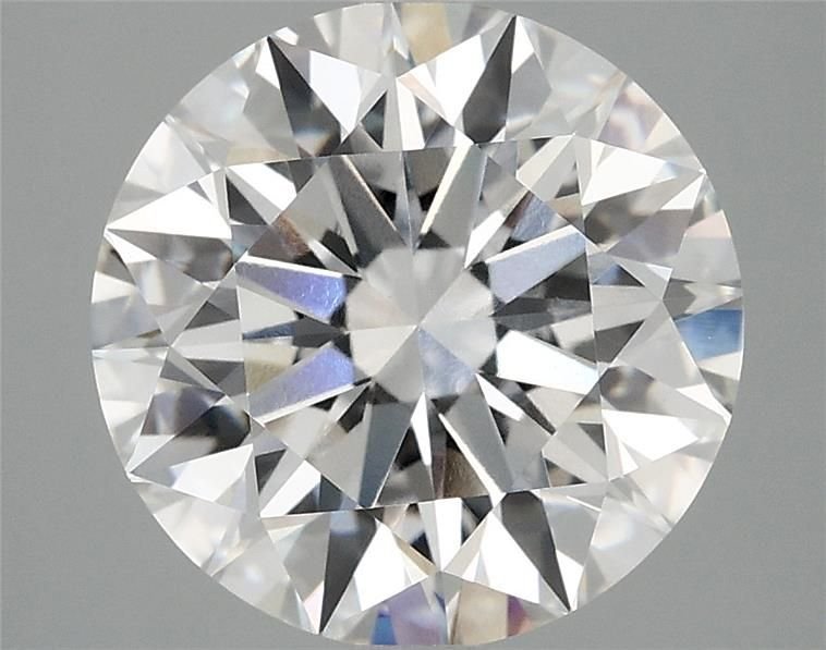 4.09 Carat Round Lab Diamond