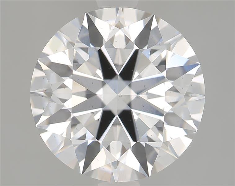 3.10ct E SI1 Rare Carat Ideal Cut Round Lab Grown Diamond