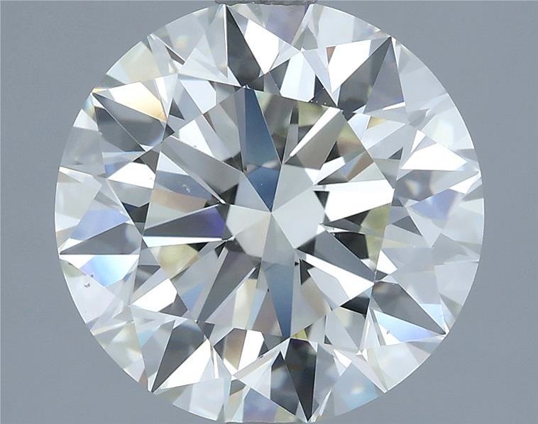 3.50ct J VS2 Rare Carat Ideal Cut Round Diamond