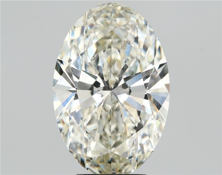 5.02ct J VS1 Rare Carat Ideal Cut Oval Lab Grown Diamond