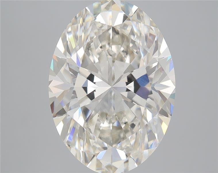 5.12ct I VS1 Very Good Cut Oval Lab Grown Diamond