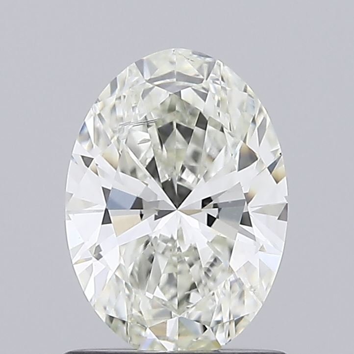 0.71ct H SI1 Rare Carat Ideal Cut Oval Lab Grown Diamond