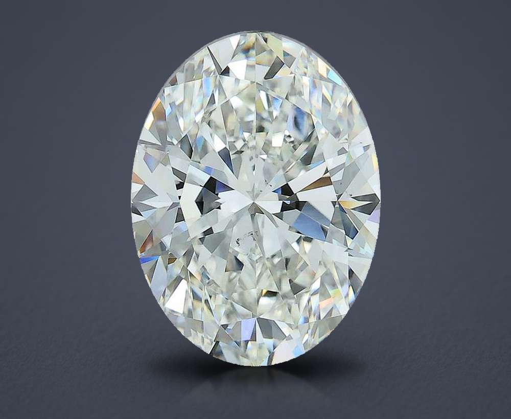 5.62 Carat Oval Natural Diamond