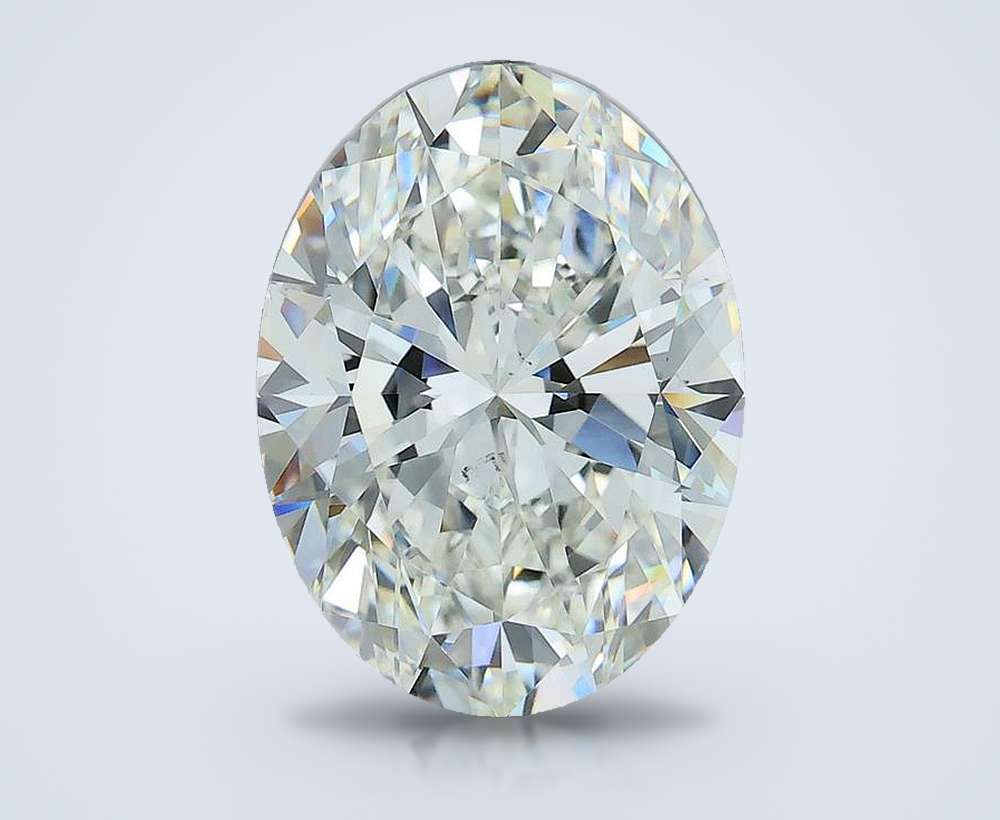 5.62 Carat Oval Natural Diamond