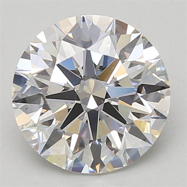 2.79ct E VS2 Rare Carat Ideal Cut Round Lab Grown Diamond