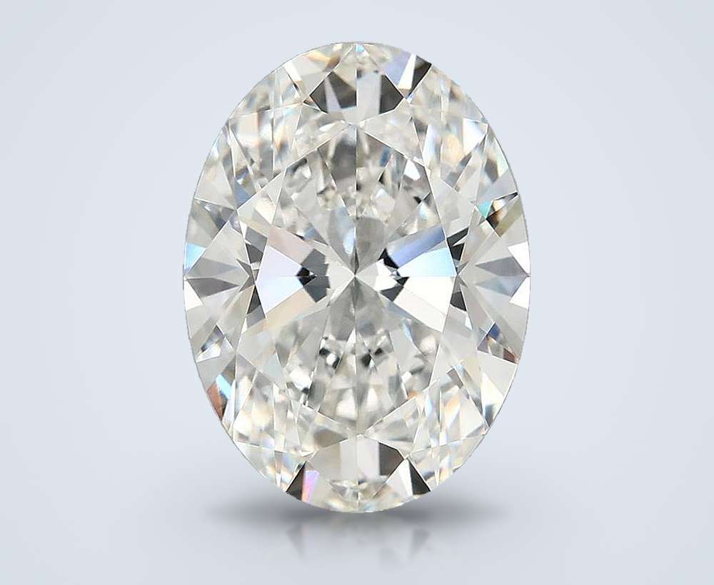 4.90 Carat Oval Lab Diamond