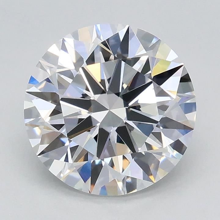 1.57ct D VVS2 Rare Carat Ideal Cut Round Lab Grown Diamond